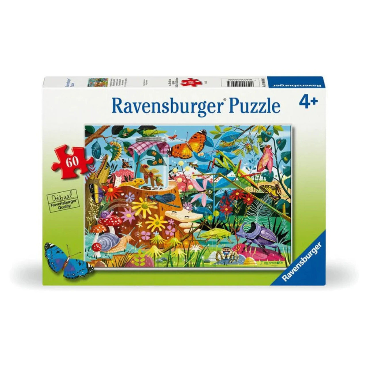 RAVENSBURGER - BACKYARD BUG WORLD 60 PIECE PUZZLE