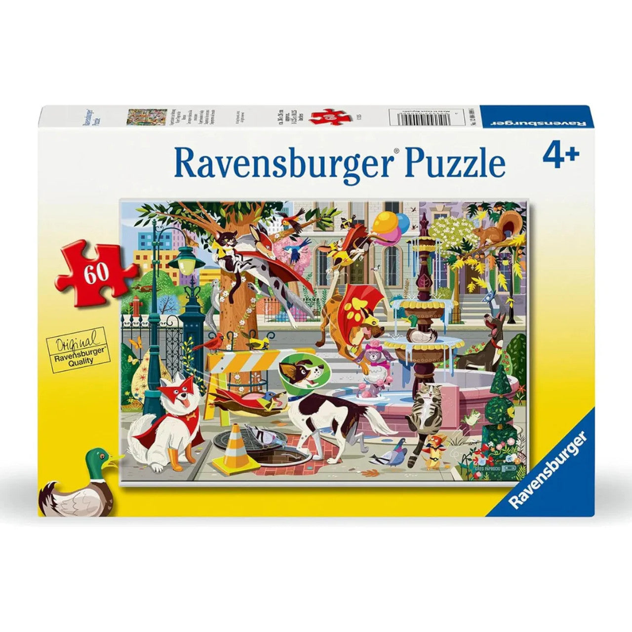 RAVENSBURGER - SUPER DOGS TO THE RESCUE 60 PIECE PUZZLE