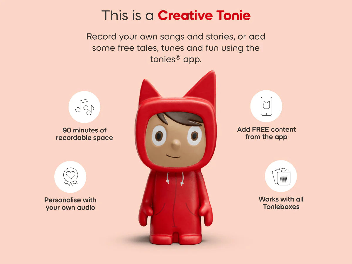 TONIES - TONIEBOX 2 SKY BLUE STARTER SET CREATIVE TONIE - Toyworld Frankston