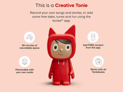 TONIES - TONIEBOX 2 SKY BLUE STARTER SET CREATIVE TONIE - Toyworld Frankston
