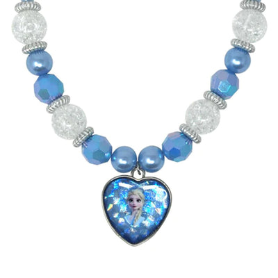 PINK POPPY - DISNEY FROZEN ELSA DESTINY NECKLACE & BRACELET SET - Toyworld Frankston