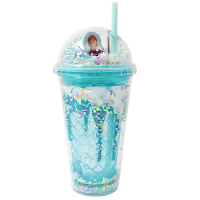 PINK POPPY FROZEN DRINK CUP BLUE DOME - Toyworld Frankston