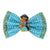 PINK POPPY - DISNEY PRINCESS JASMINE MINT SPARKLING RHINESTONE HAIR BOW