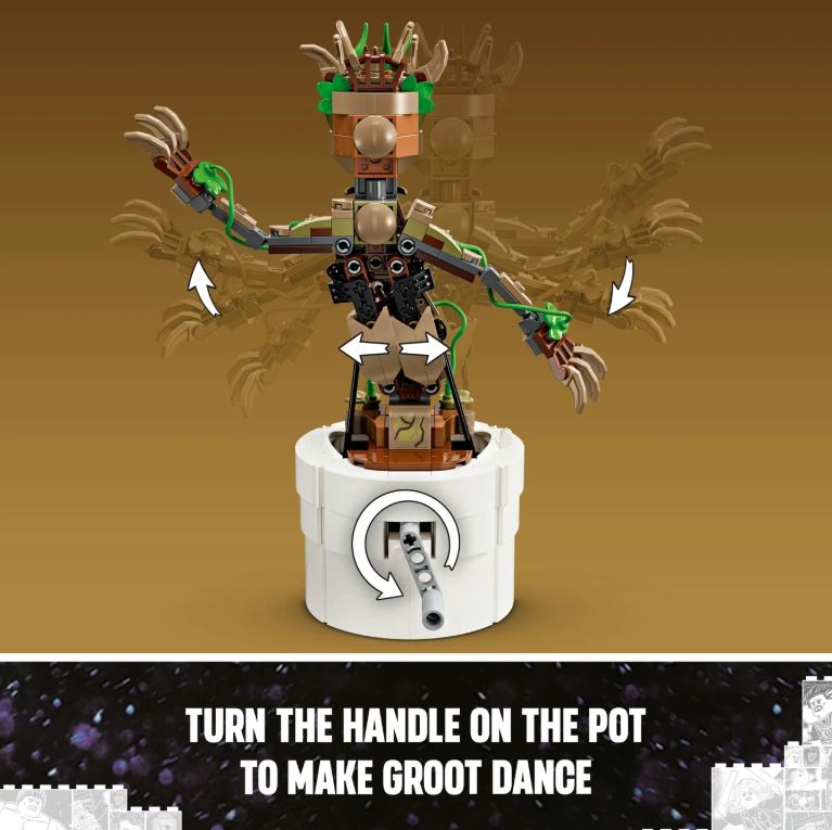 LEGO 76297 MARVEL DANCING GROOT