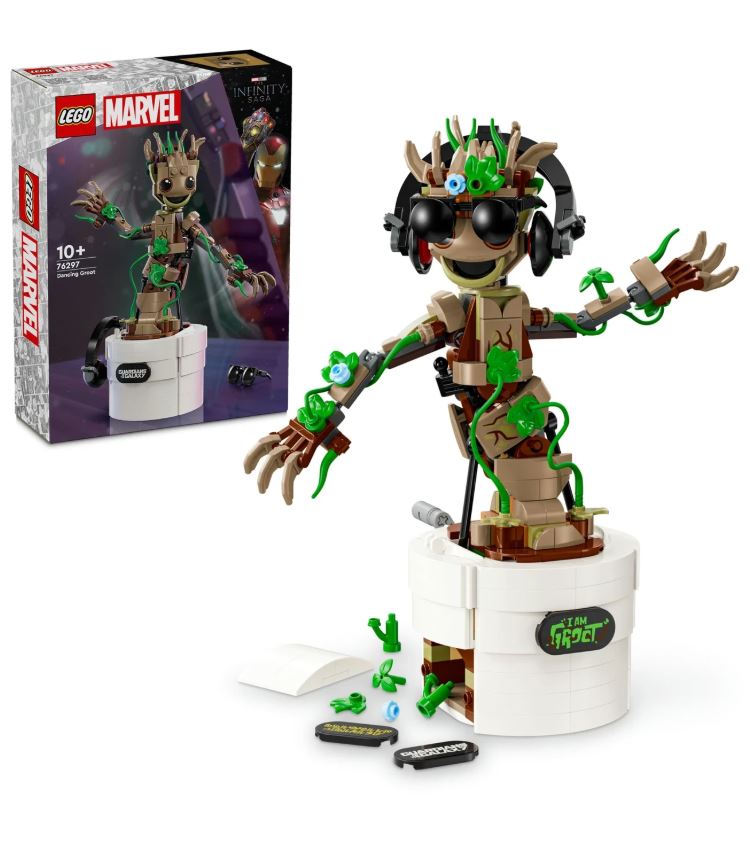 LEGO 76297 MARVEL DANCING GROOT - Toyworld Frankston