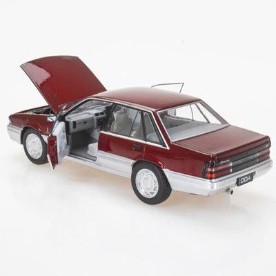 DDA 1:24 HOLDEN VL CALAIS  - RED/SILVER