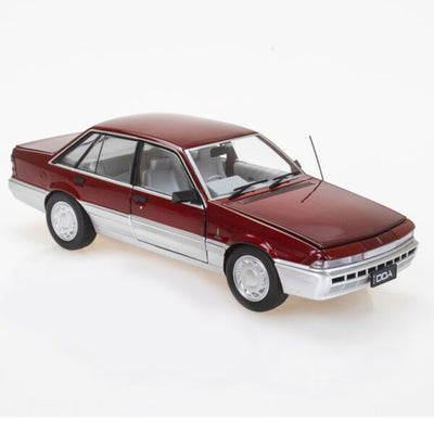 DDA 1:24 HOLDEN VL CALAIS  - RED/SILVER