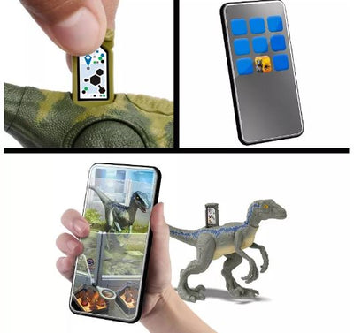 JURRASIC WORLD - STRIKE ATTACK - DILOPHOSAURUS - DINO TRACKERS FIGURE - Toyworld Frankston