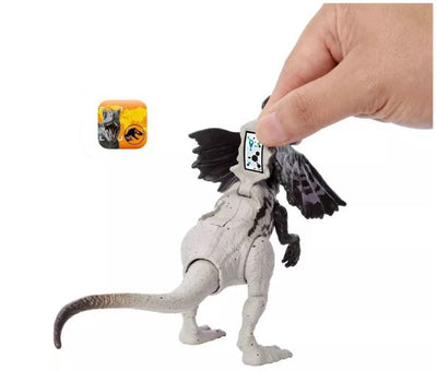 JURRASIC WORLD - STRIKE ATTACK - DILOPHOSAURUS - DINO TRACKERS FIGURE - Toyworld Frankston