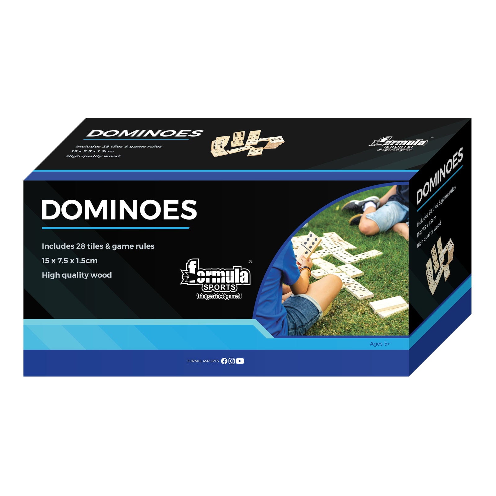 FORMULA SPORTS - WOODEN DOMINOES - Toyworld Frankston