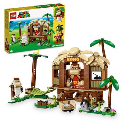 LEGO SUPER MARIO 71424 DONKY KONG'S TREE HOUSE EXPANSION SET - Toyworld Frankston