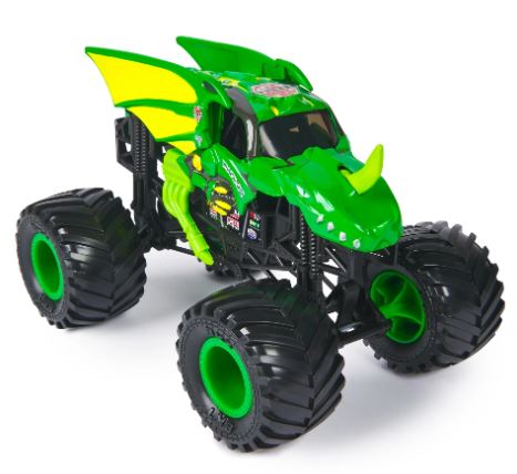 MONSTER JAM 1:24 DIE CAST MONSTER TRUCK - SERIES 22 - BAKUGAN DRAGONOID