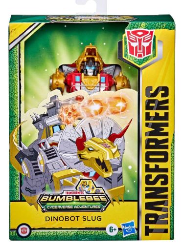 TRANSFORMERS CYBERVERSE ADVENTURES DELUXE FIGURE -  DINOBOT SLUG - Toyworld Frankston