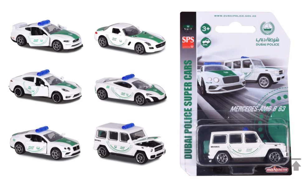 MAJORETTE DUBAI POLICE 6 ASST - Toyworld Frankston