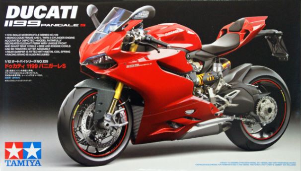 TAMIYA DUCATI 1199 PANIGALE S MODEL KIT