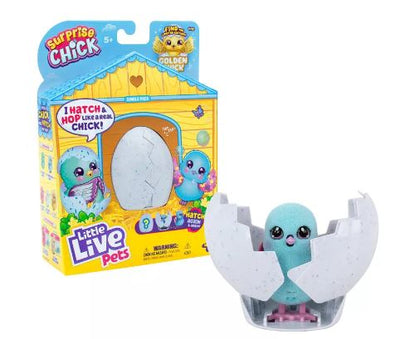 LITTLE LIVE PETS SURPRISE CHIC S4 SINGLE PACK BLUE - Toyworld Frankston