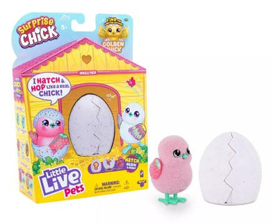 LITTLE LIVE PETS SURPRISE CHIC S4 SINGLE PACK PINK - Toyworld Frankston