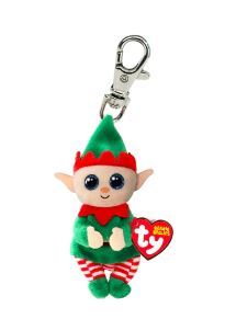 TY BEANIE BELLIES - CHRISTMAS - 'ELFONSO' GREEN ELF CLIP - Toyworld Frankston