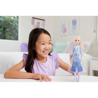 DISNEY PRINCESS 100 YEARS CELEBRATION - FROZEN 2 ELSA IN ROYAL WEAR FASHION DOLL - Toyworld Frankston