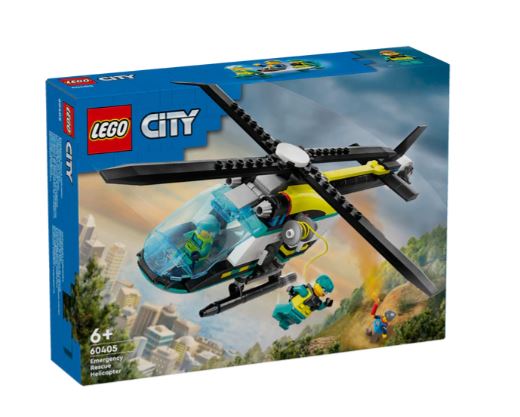 LEGO 60405 EMERGENCY RESCUE HELICOPTER