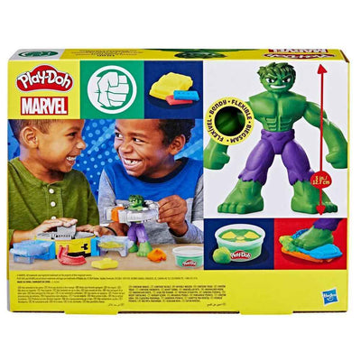 PLAY-DOH MARVEL HULK SMASH & SQUISH PLAYSET - Toyworld Frankston