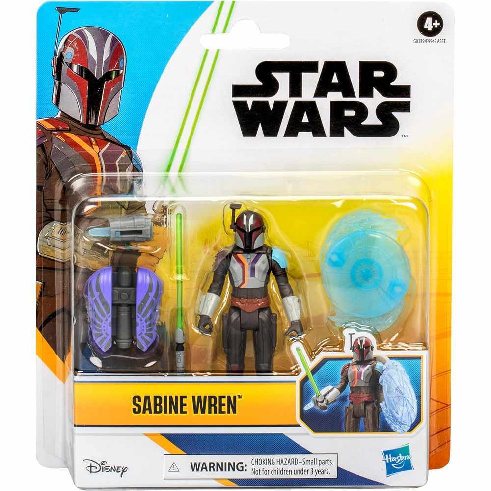 STAR WARS - DELUX 4 INCH FIGURE SABINE WREN - Toyworld Frankston
