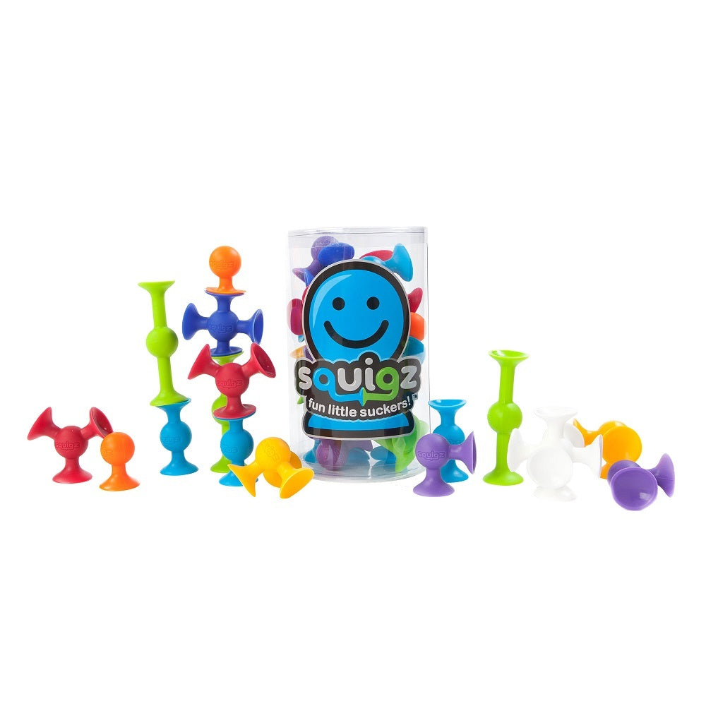 FAT BRAIN - SQUIGZ - FUN LITTLE SUCKERS STARTER SET - Toyworld Frankston