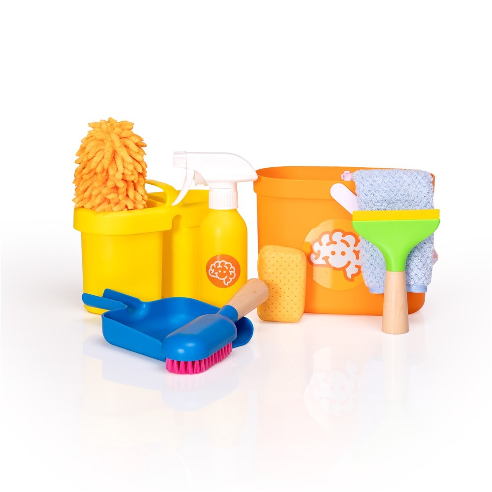 FAT BRAIN TOY CO. PRETENDABLES CLEANING SET - Toyworld Frankston