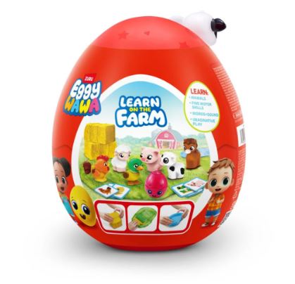 ZURU EGGY WAWA - LEARN ON THE FARM FAMILY ANIMALS SURPRISE EGG