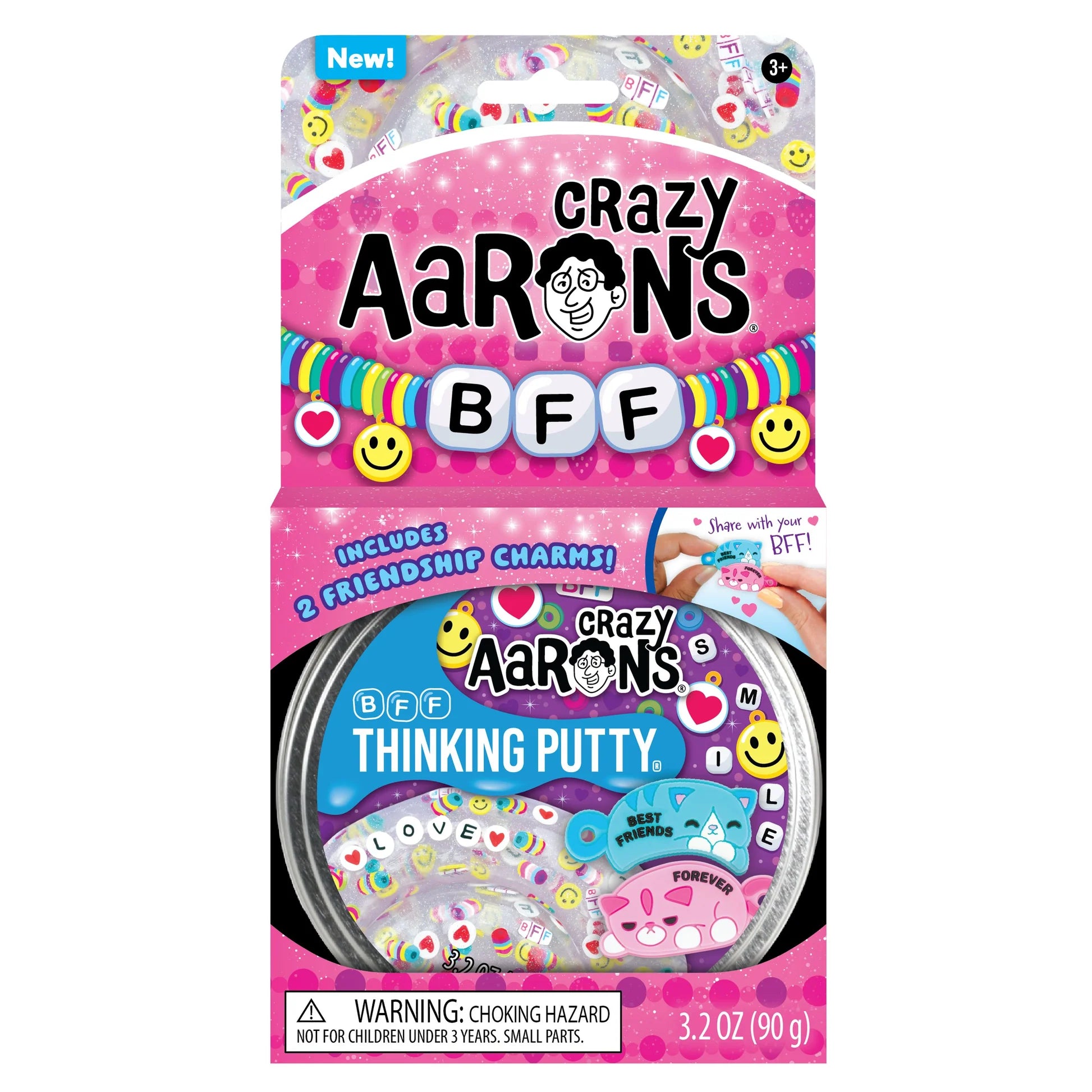 CRAZY AARON'S THINKING PUTTY BEST FRIENDS FOREVER TRENDSETTERS - Toyworld Frankston