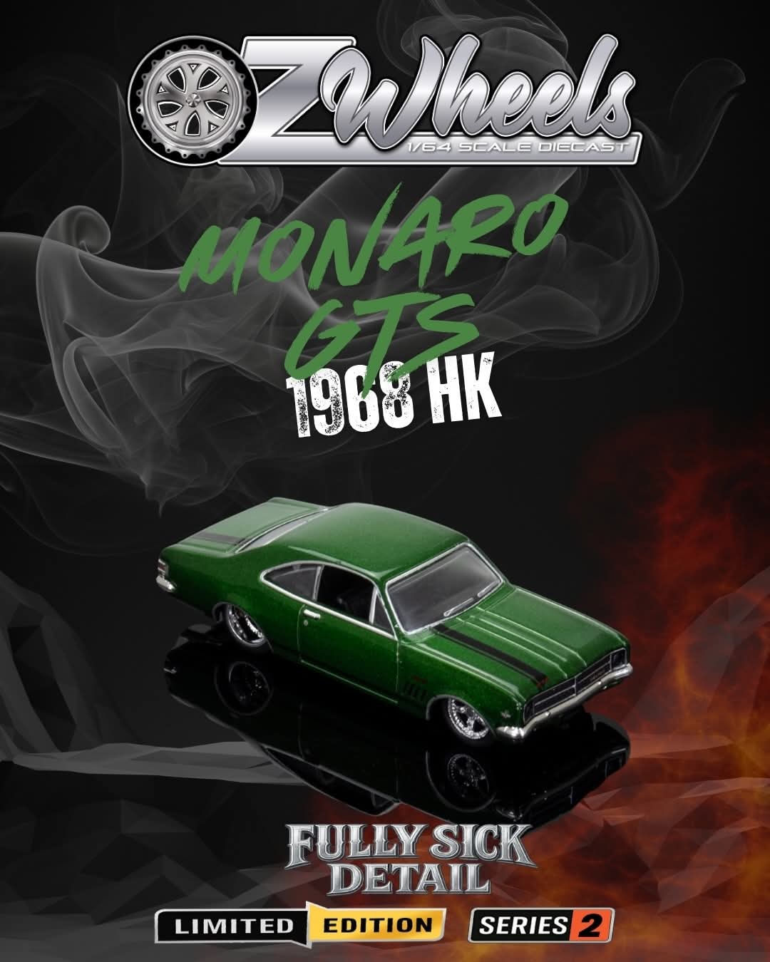 OZ WHEELS - 1968 HK HOLDEN MONARO GTS