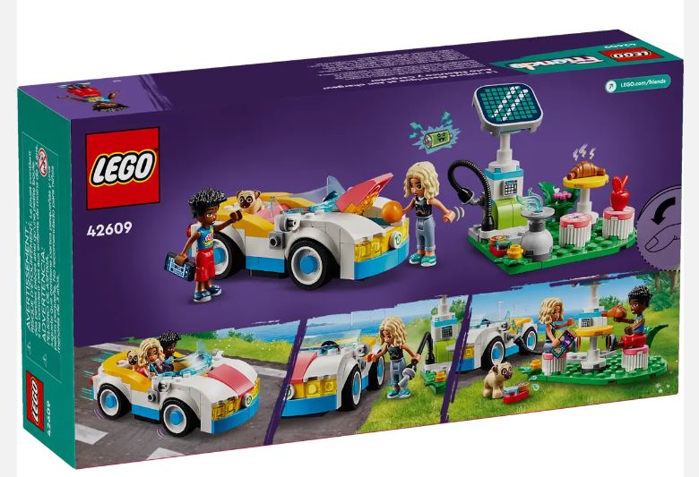 LEGO 42609 ELECTRIC CAR AND CHARGER