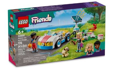 LEGO 42609 ELECTRIC CAR AND CHARGER - Toyworld Frankston