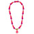 PINK POPPY - FAIRY DELIGHT BEADED NECKLACE WITH PENDANT
