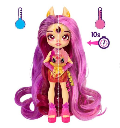 MAGIC MIXIES PIXLINGS SHIMMERVERSE SERIES S2 GALAXY HAIR DOLL PIPPA DELUXE PLAYSET