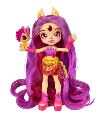 MAGIC MIXIES PIXLINGS SHIMMERVERSE SERIES S2 GALAXY HAIR DOLL PIPPA DELUXE PLAYSET