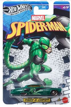 HOT WHEELS SPIDERMAN - FISH'D & CHIP'D
