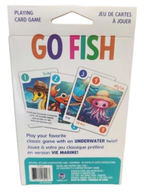 PLAYING CARD GAMES - GO FISH - Toyworld Frankston