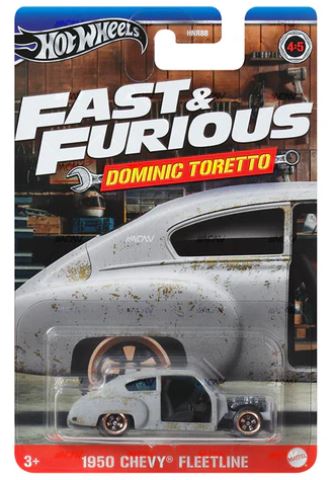 HOT WHEELS FAST & FURIOUS DOMINIC TORETTO - 1950 CHEVY FLEETLINE