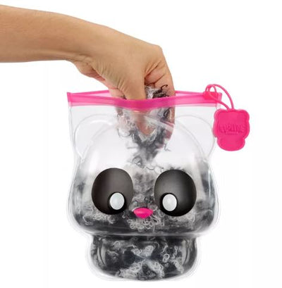 FLUFFIE STUFFIEZ SURPRISE REVEAL SMALL PLUSH - PANDA BEAR - Toyworld Frankston
