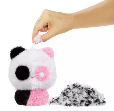 FLUFFIE STUFFIEZ SURPRISE REVEAL SMALL PLUSH - PANDA BEAR - Toyworld Frankston