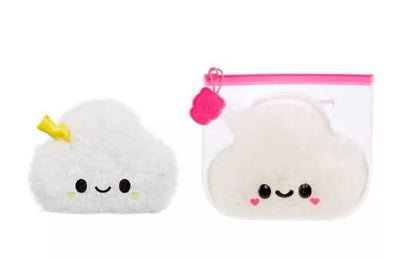 FLUFFIE STUFFIEZ SURPRISE REVEAL SMALL PLUSH - SKY SMILEY CLOUD - Toyworld Frankston