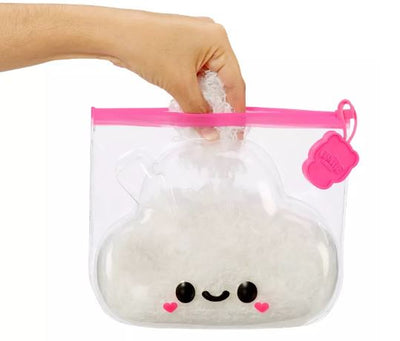 FLUFFIE STUFFIEZ SURPRISE REVEAL SMALL PLUSH - SKY SMILEY CLOUD - Toyworld Frankston