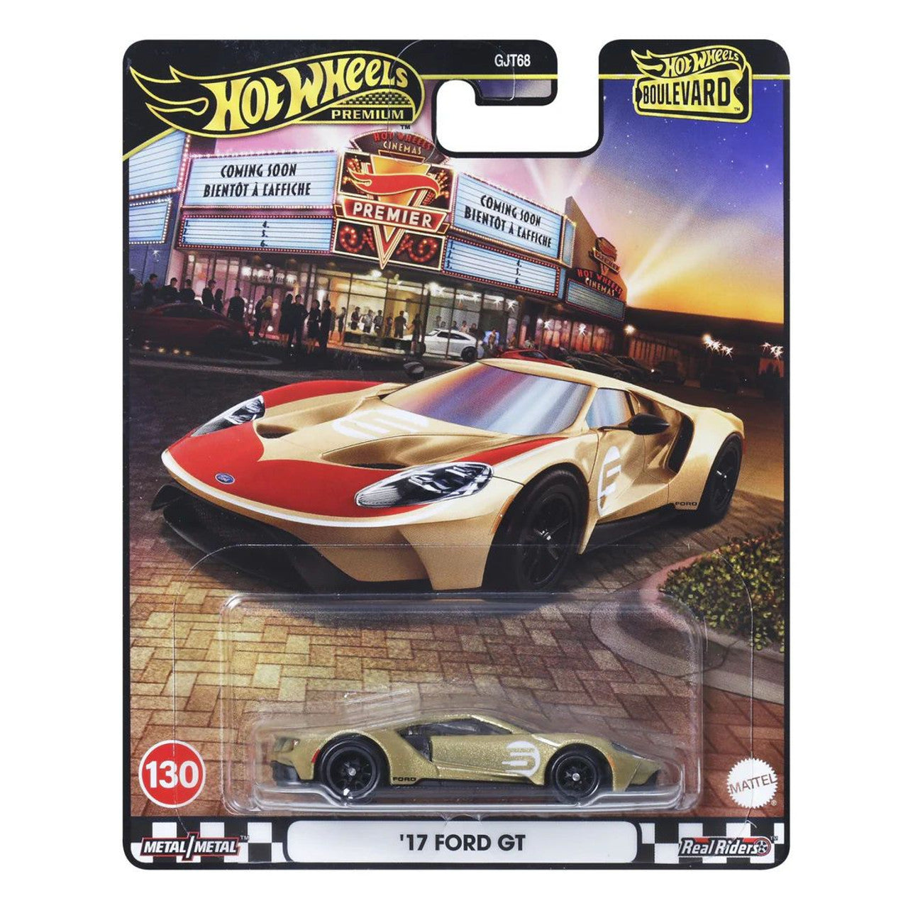 HOT WHEELS BOULEVARD 130 - '17 FORD GT - Toyworld Frankston