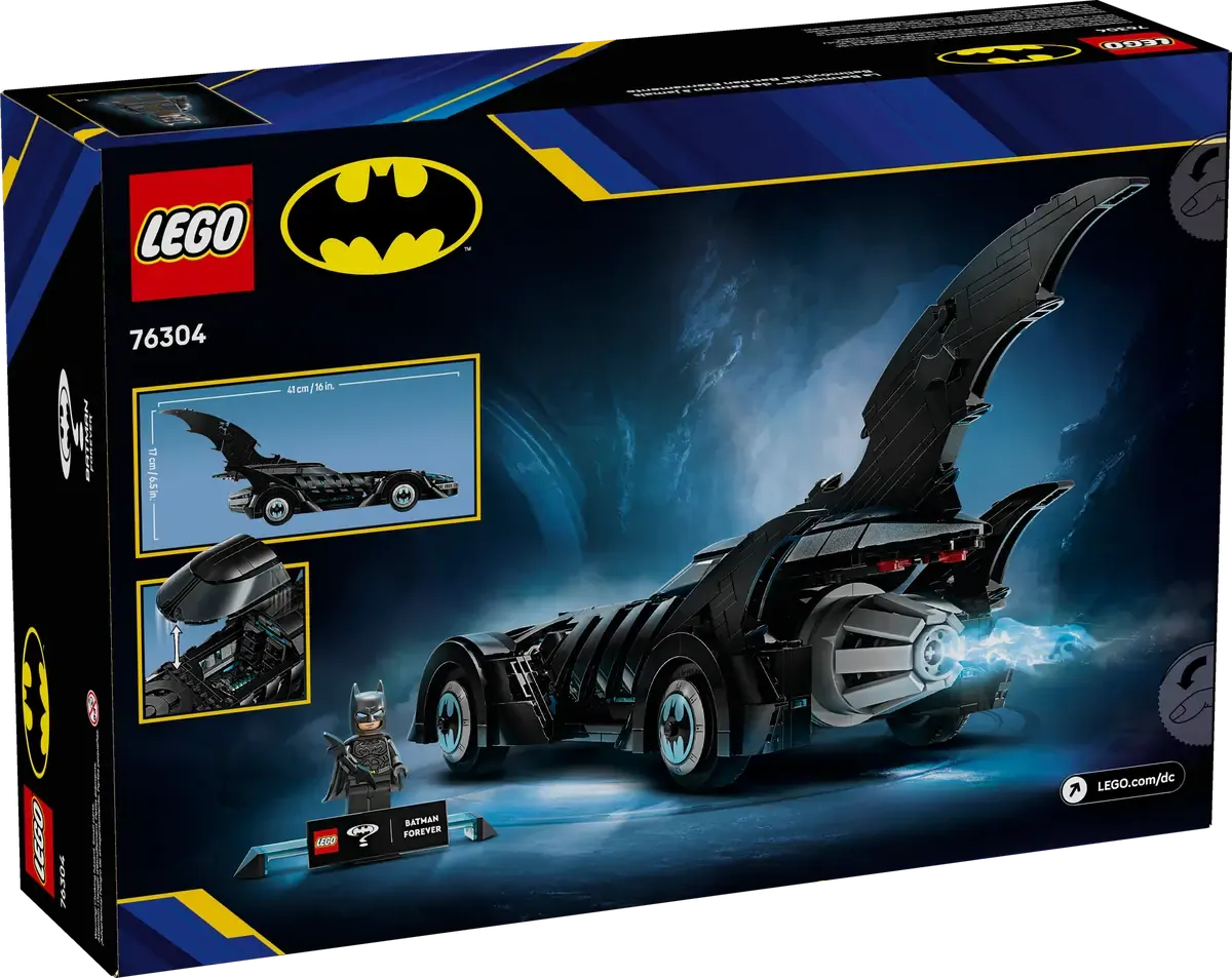 LEGO 76304 BATMAN - BATMAN FOREVER BATMOBILE - Toyworld Frankston