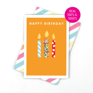 CARD -Freckle Candle - Toyworld Frankston