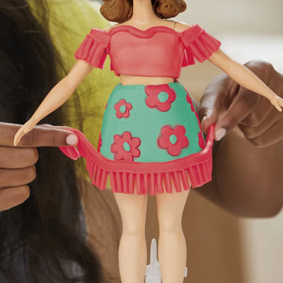 PLAY-DOH BARBIE - FLORALS AND FRINGE - Toyworld Frankston
