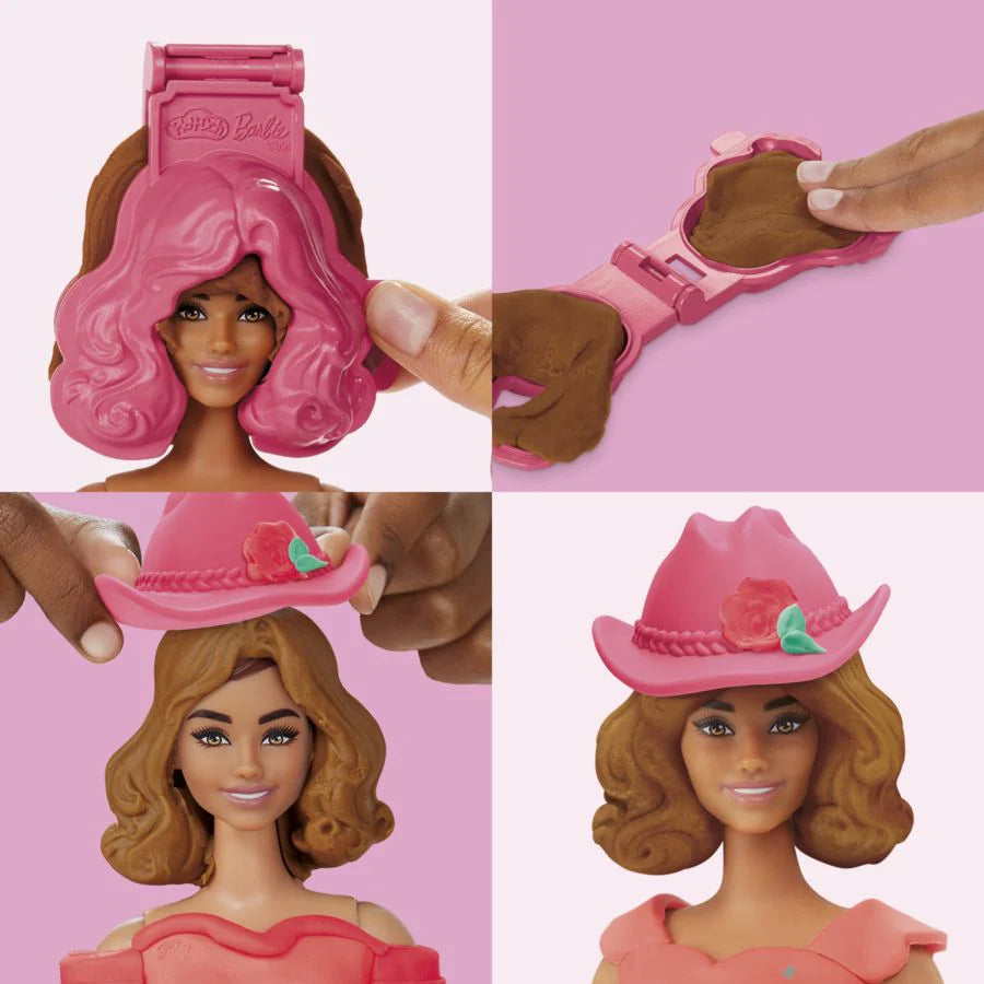 PLAY-DOH BARBIE - FLORALS AND FRINGE - Toyworld Frankston