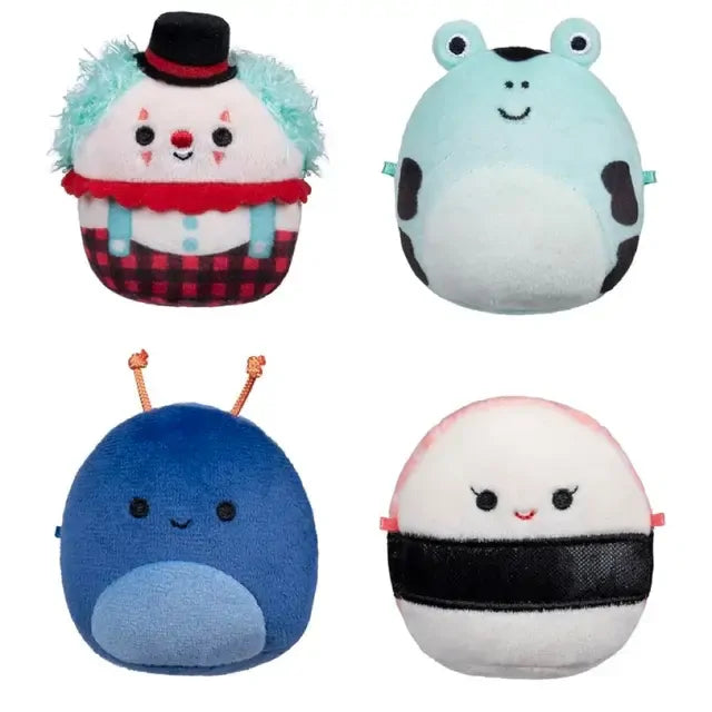 SQUISHMALLOWS - MICROMALLOWS 2.5 INCH 4 PACK - FROG - Toyworld Frankston