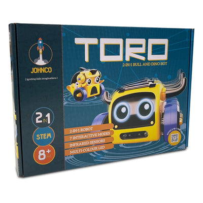 TORO 2 IN 1 BULL AND DINO BOT - Toyworld Frankston